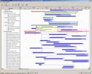 ActiveGanttVBN Scheduler Component screenshot